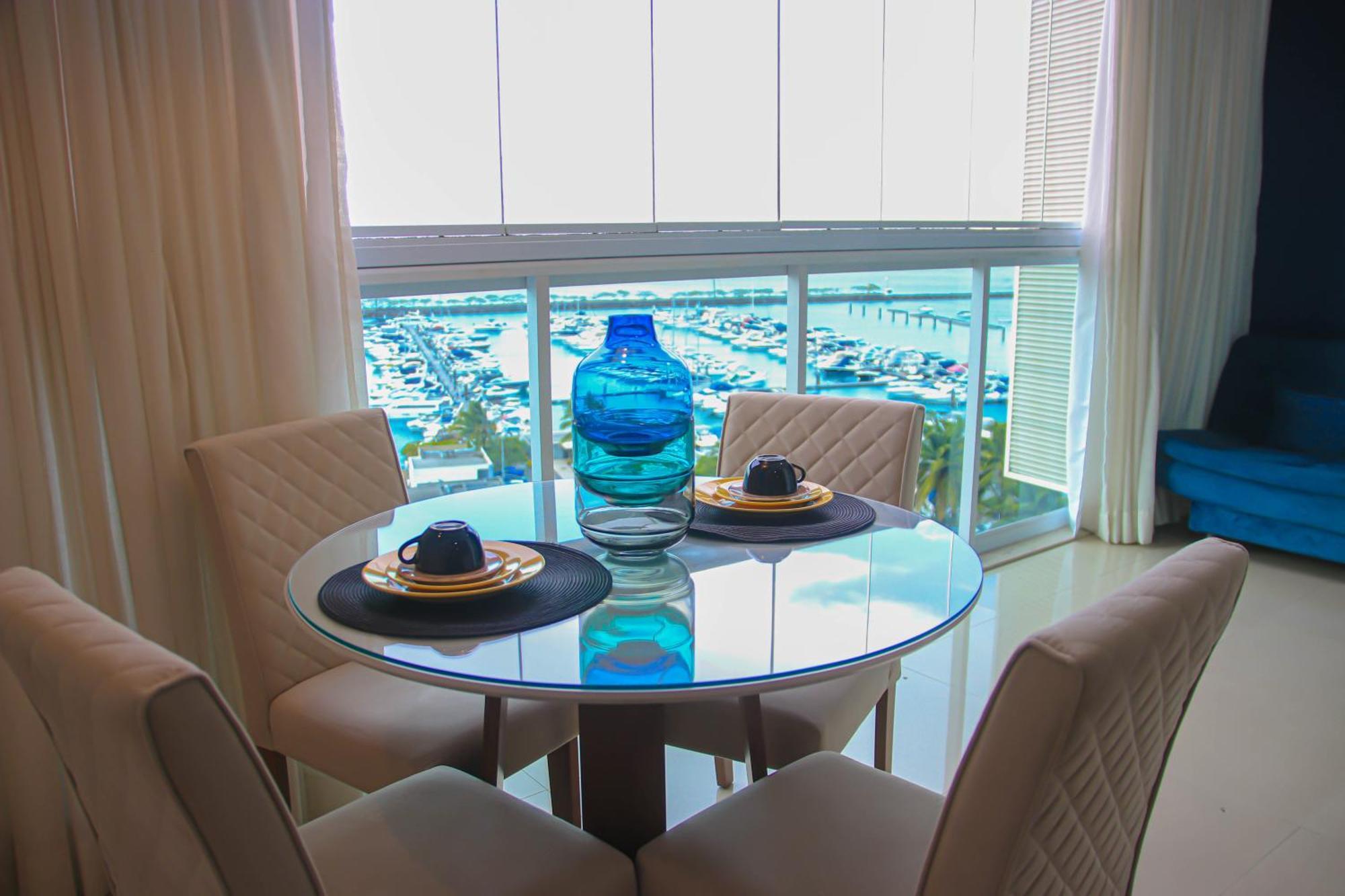 살바도르 Cloc Marina Vista Mar P/ A Baia De Todos Os Santos 아파트 외부 사진