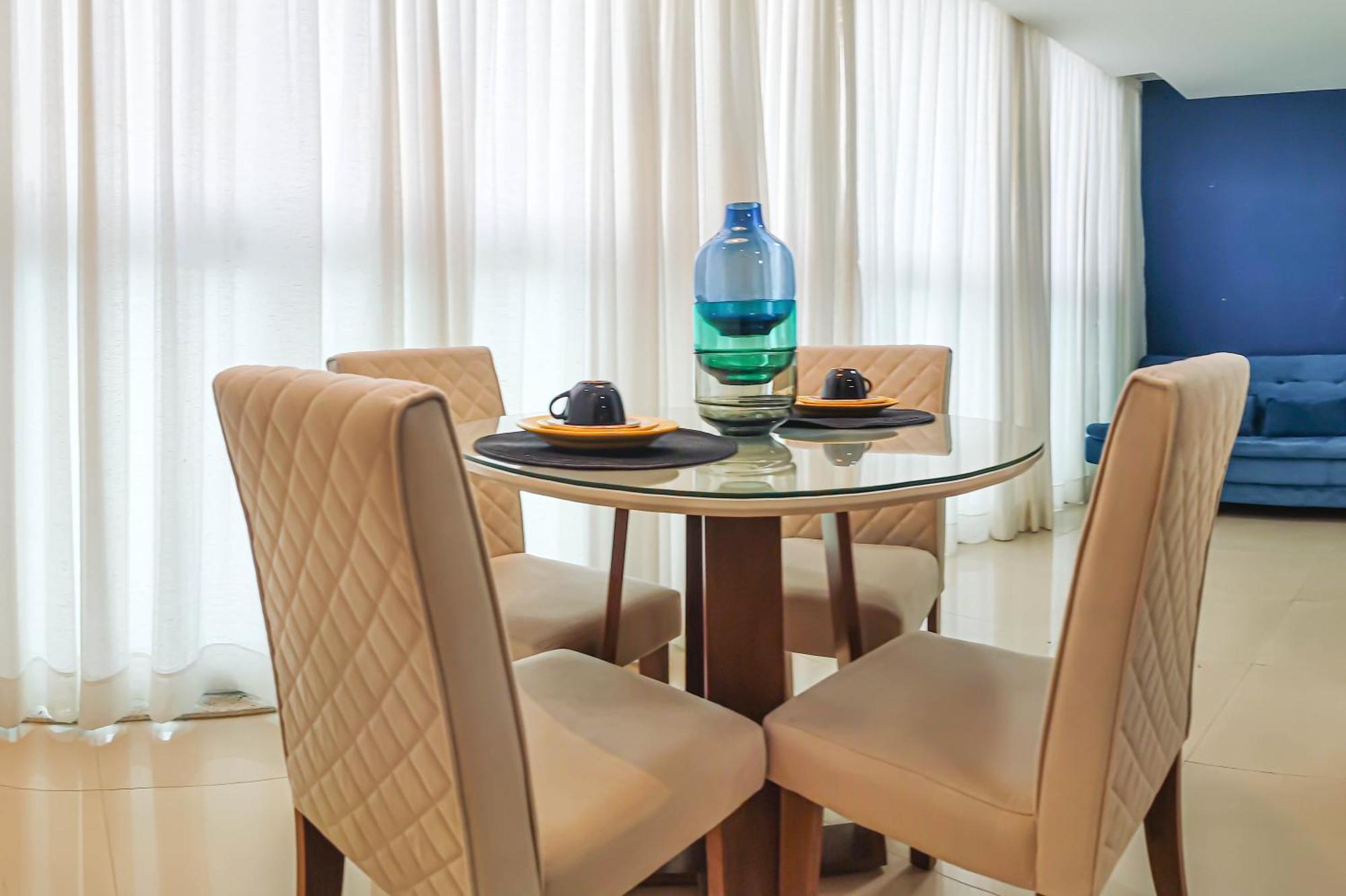 살바도르 Cloc Marina Vista Mar P/ A Baia De Todos Os Santos 아파트 외부 사진