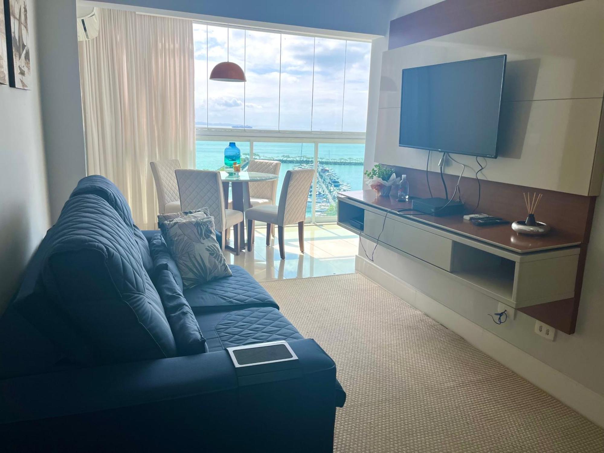 살바도르 Cloc Marina Vista Mar P/ A Baia De Todos Os Santos 아파트 외부 사진