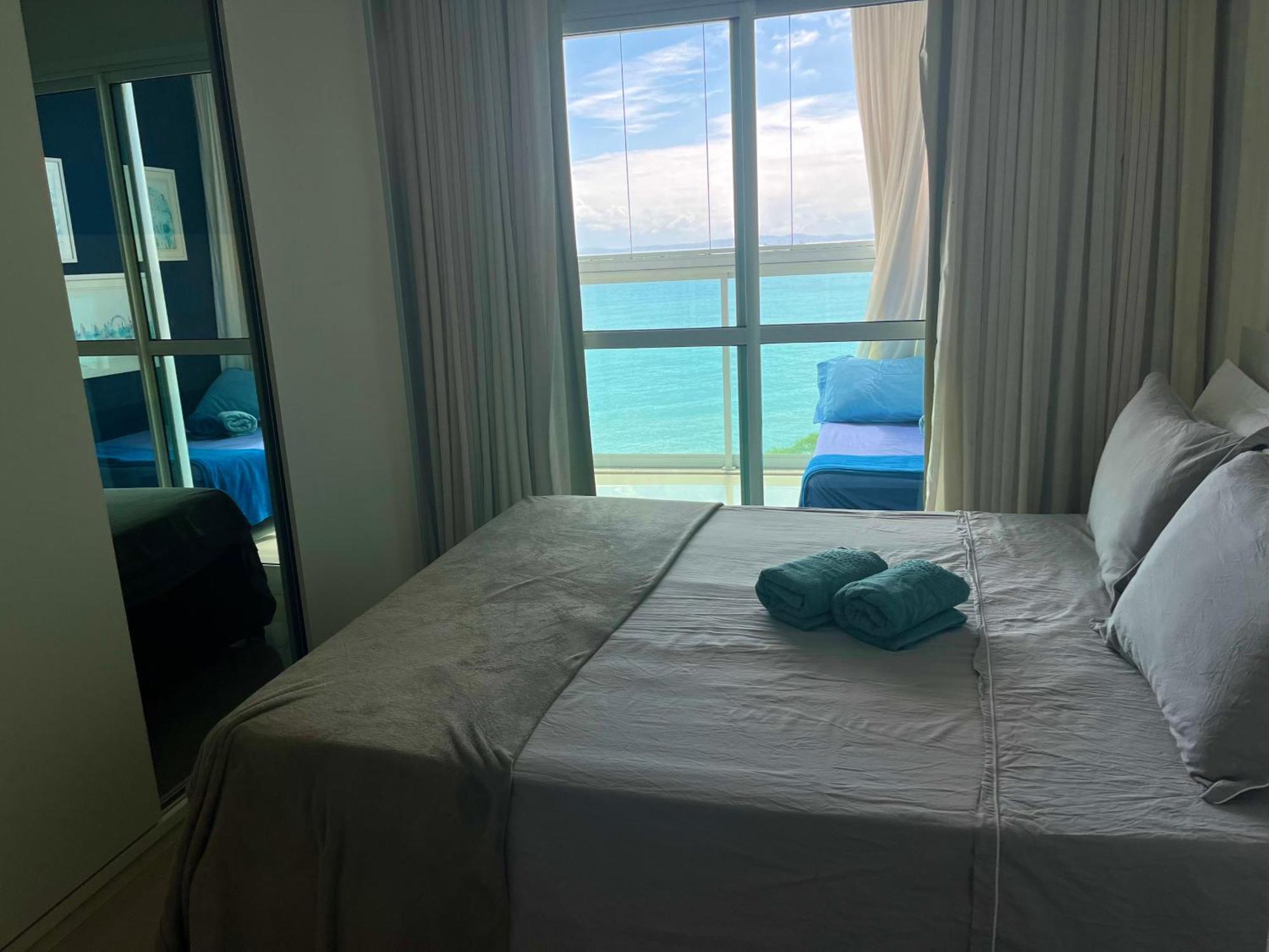 살바도르 Cloc Marina Vista Mar P/ A Baia De Todos Os Santos 아파트 외부 사진